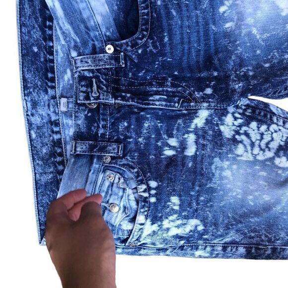 Vintage True Religion Jeans Size 32 SKINNY Smokescreen - Picture 9 of 11